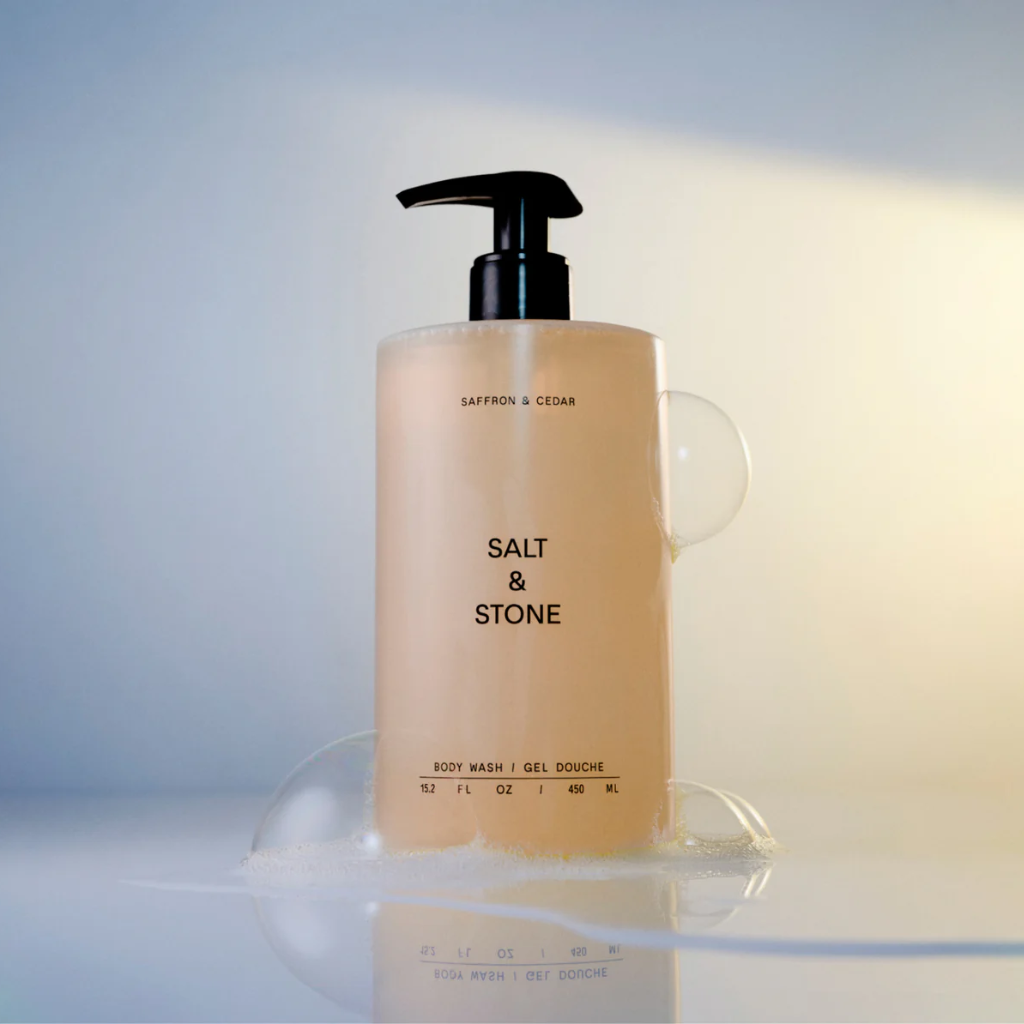 Salt & Stone | Body Wash Saffron & Cedar - Naturelle