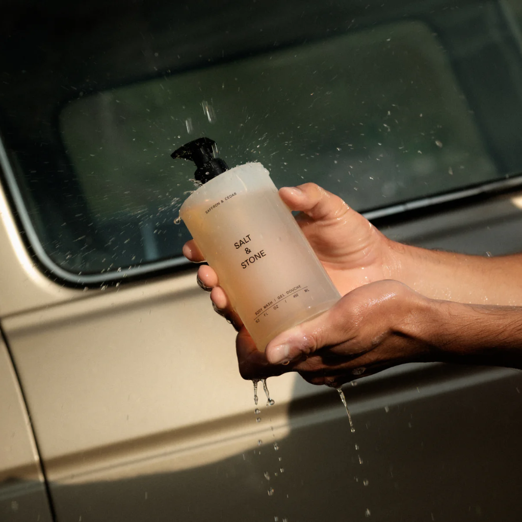 Salt & Stone | Body Wash Saffron & Cedar - Naturelle