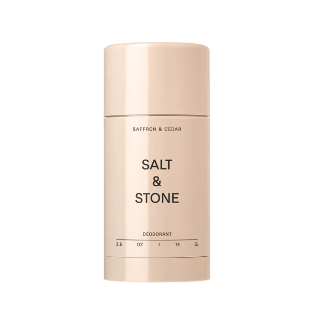 Salt & Stone | Extra Strength Deodorant Saffron & Cedar - Naturelle