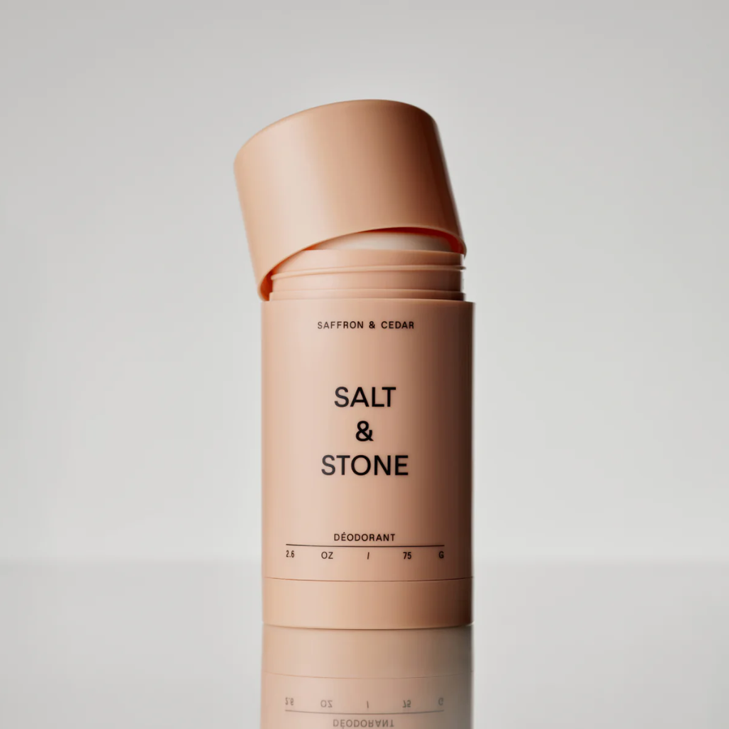 Salt & Stone | Extra Strength Deodorant Saffron & Cedar - Naturelle