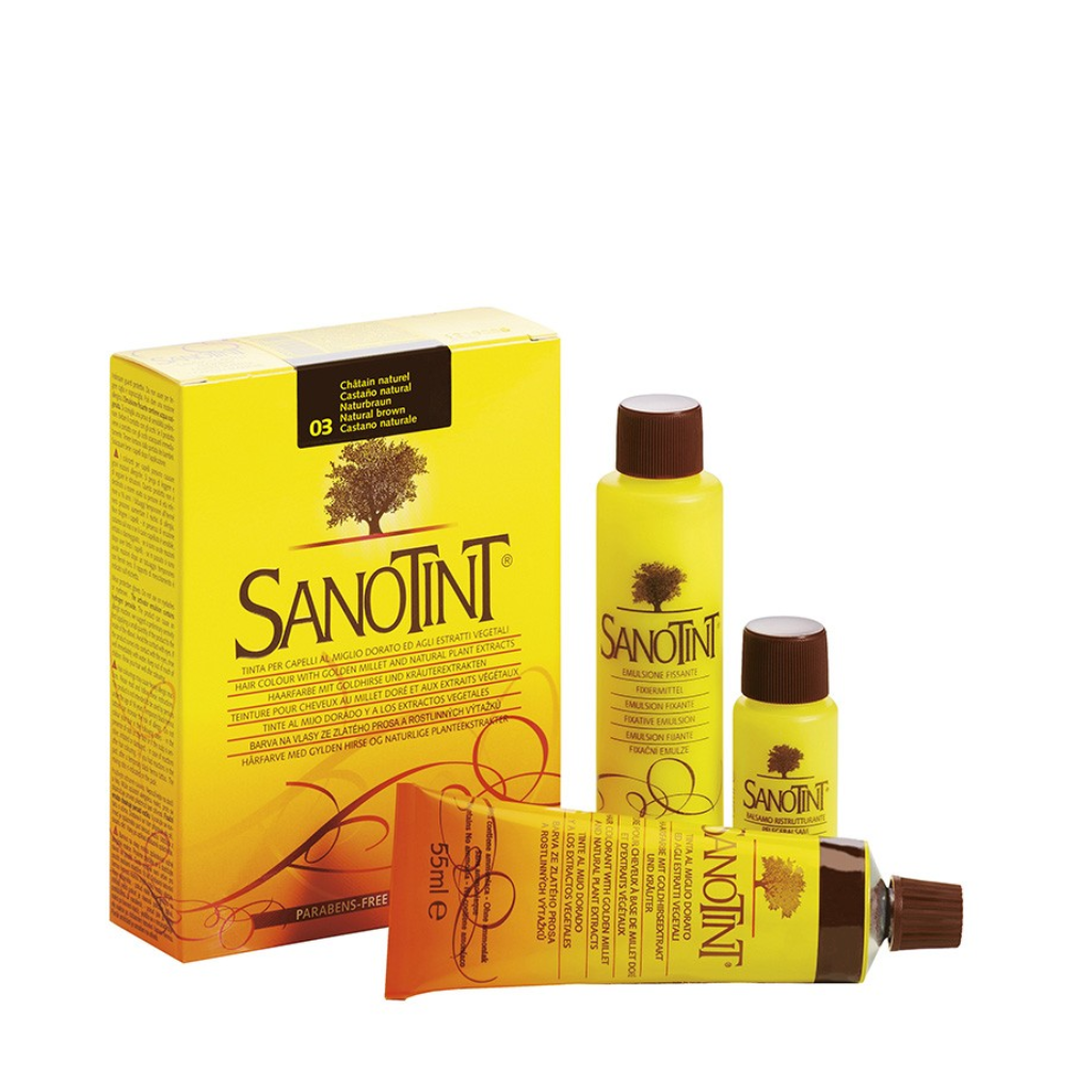 Sanotint | Classic Hair Color 03 Natural Brown - Naturelle.fi