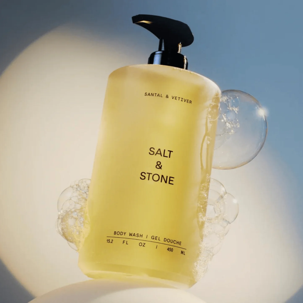 Salt & Stone | Body Wash Santal & Vetiver - Naturelle.fi 