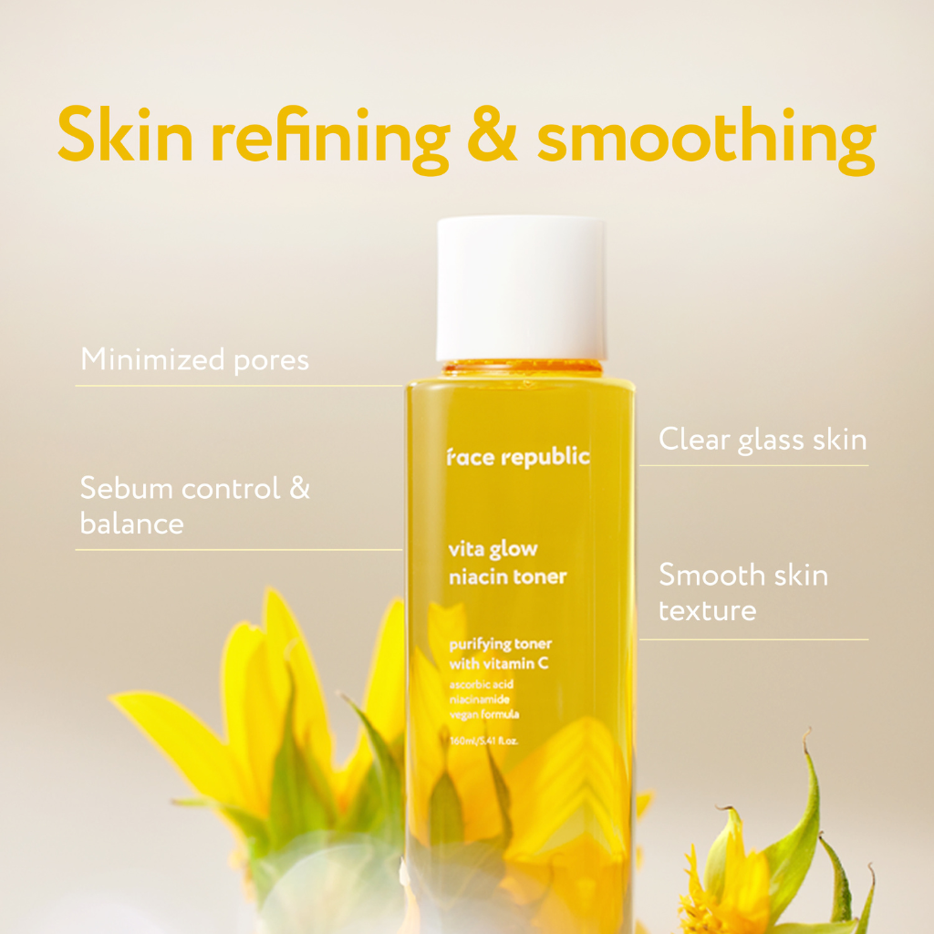 Face Republic | Vita Glow Niacin Toner - Naturelle