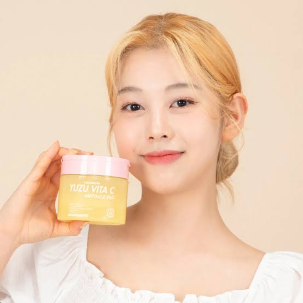 LALARECIPE | Yuzu Vita C Brightening Ampoule Pad