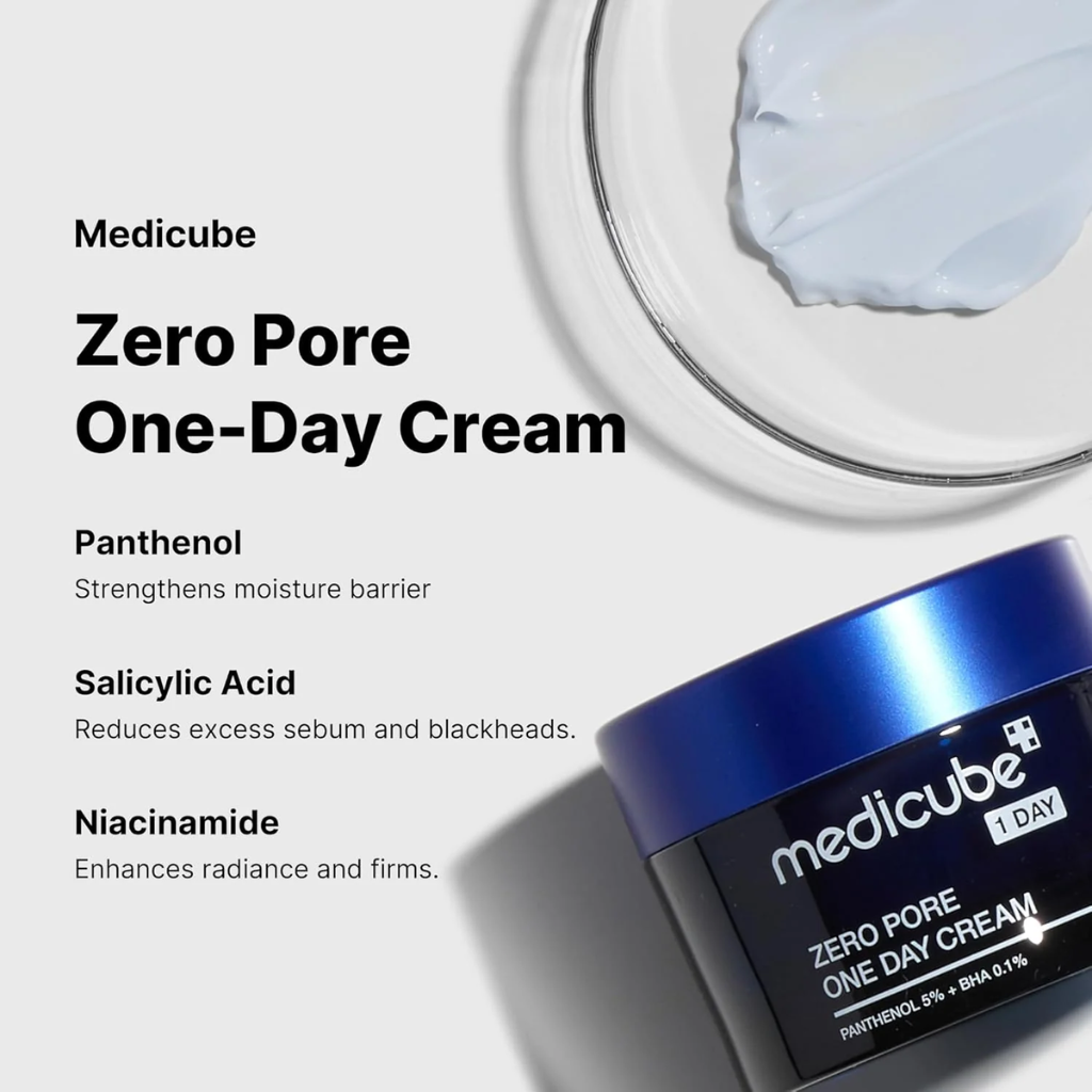Medicube | Zero Pore One Day Cream - Naturelle