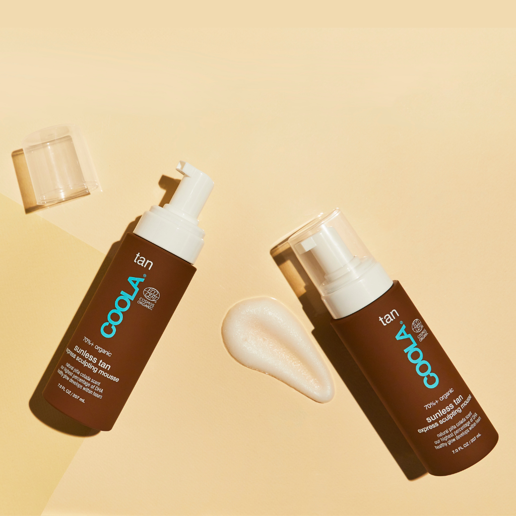 COOLA Sunless Tan Express Sculpting Mousse - Itseruskettava vaahto