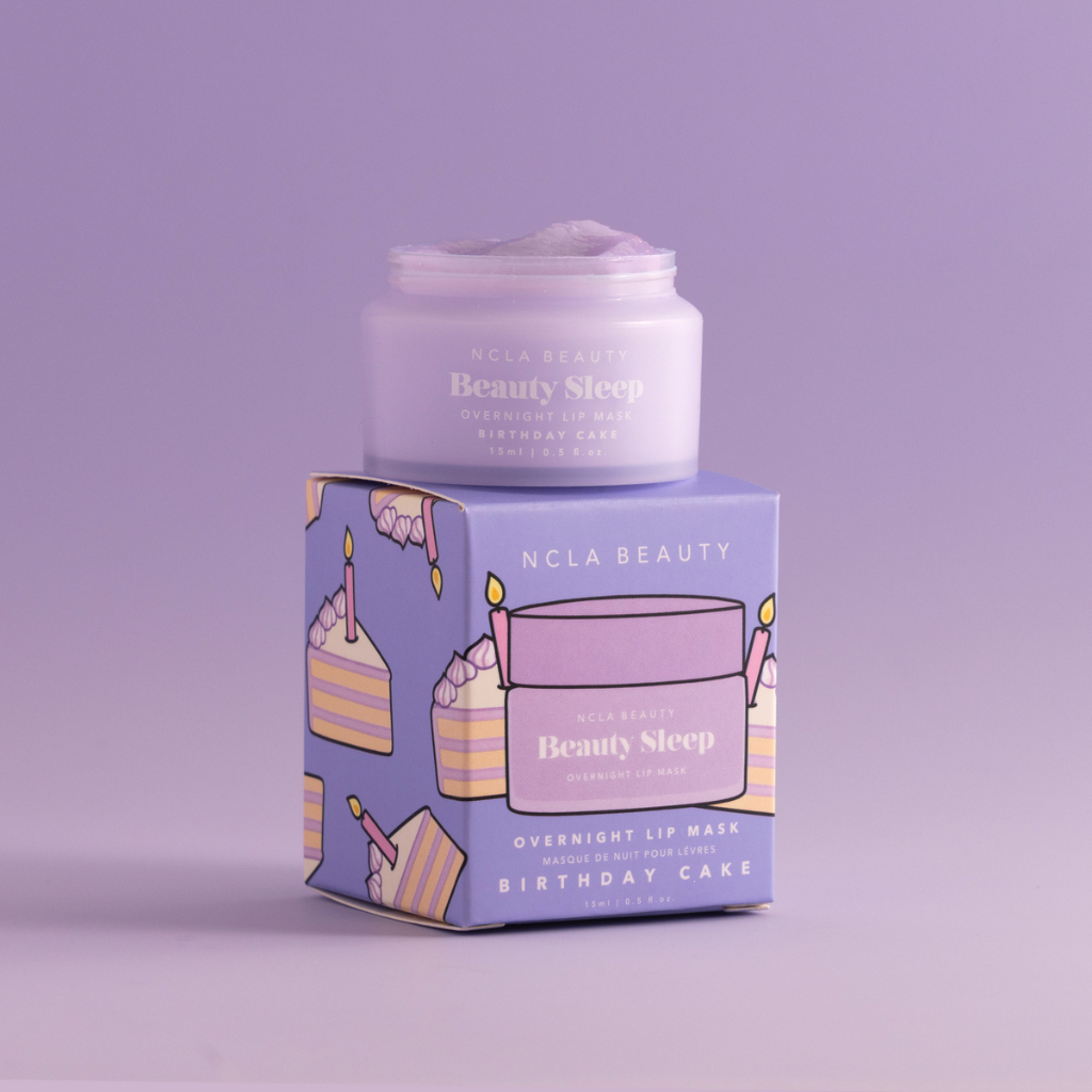 NCLA Beauty | Beauty Sleep Lip Mask Birthday Cake - Naturelle.fi