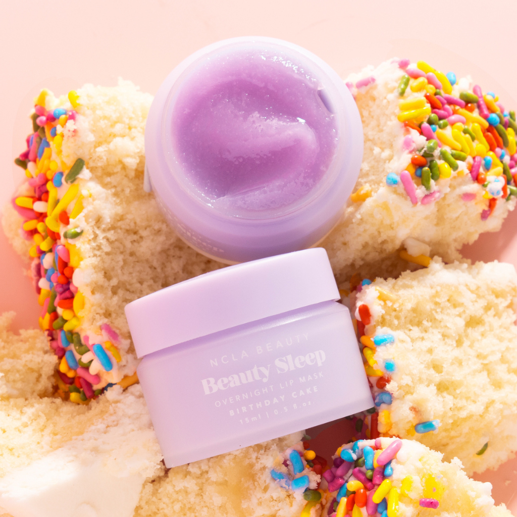 NCLA Beauty | Beauty Sleep Lip Mask Birthday Cake - Naturelle.fi