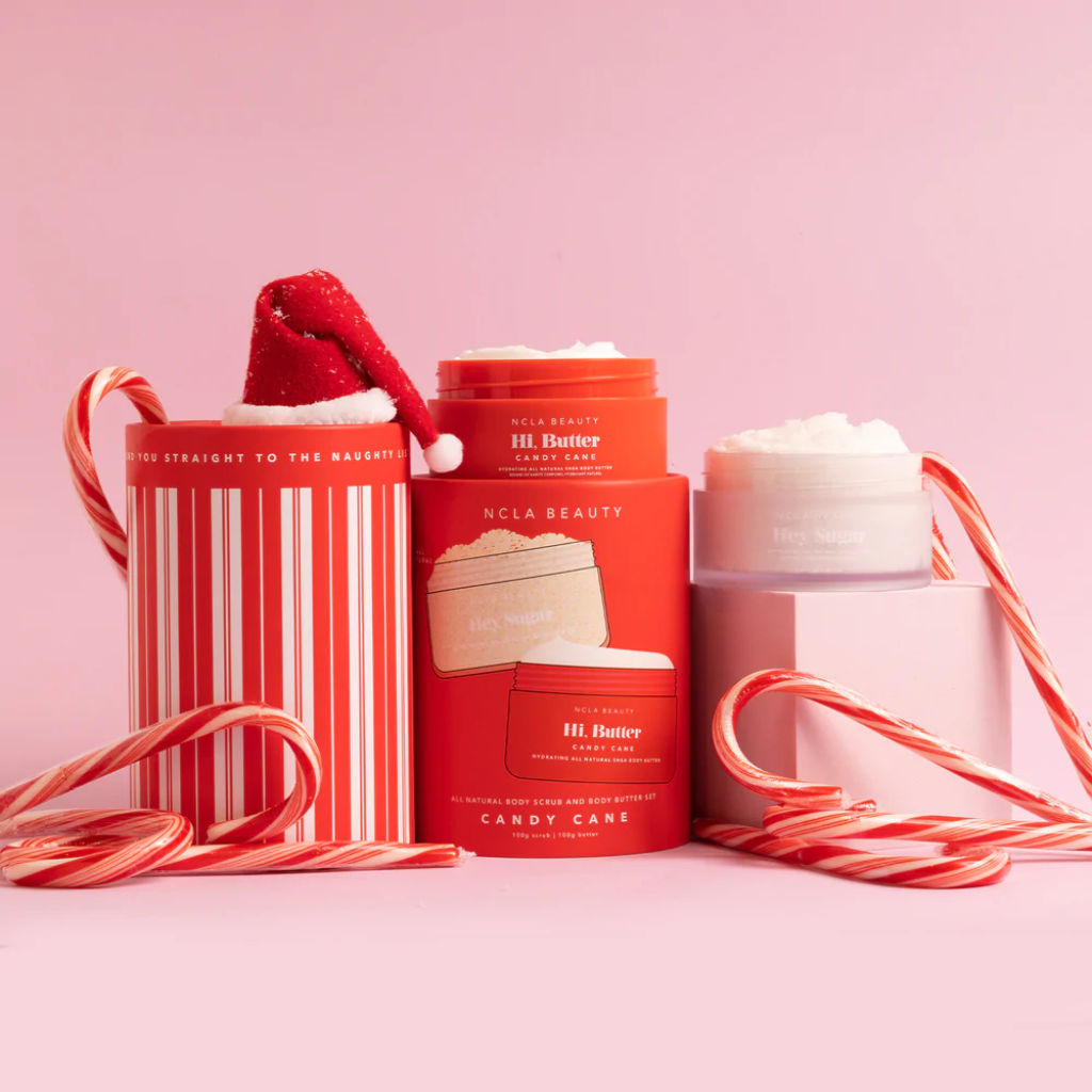 NCLA Beauty | Candy Cane Body Care Set - Naturelle.fi