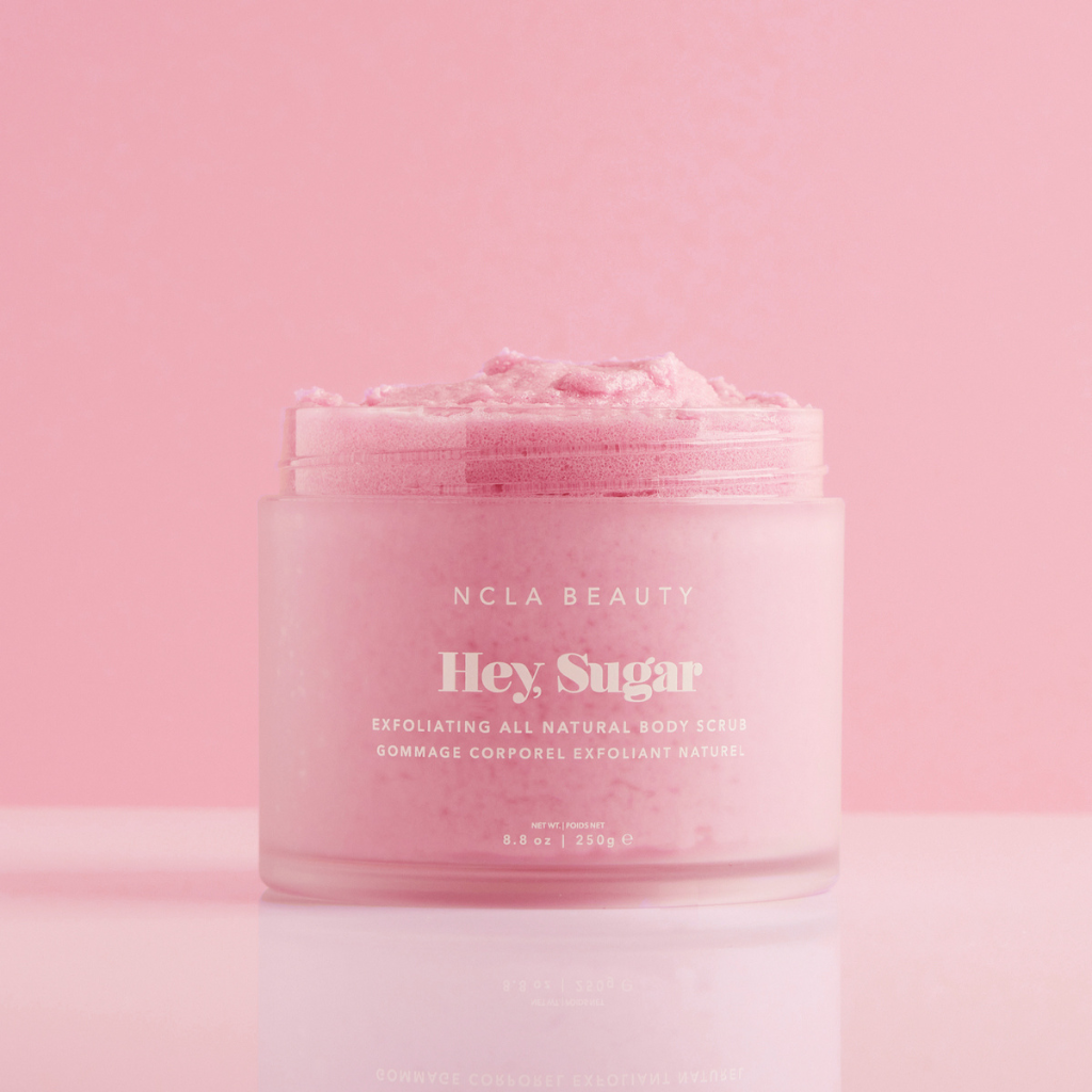 NCLA Beauty | Hey, Sugar Pink Champagne Body Scrub - Naturelle.fi
