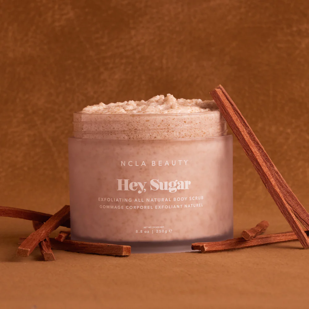 NCLA Beauty | Hey, Sugar Sandalwood Body Scrub - Naturelle.fi