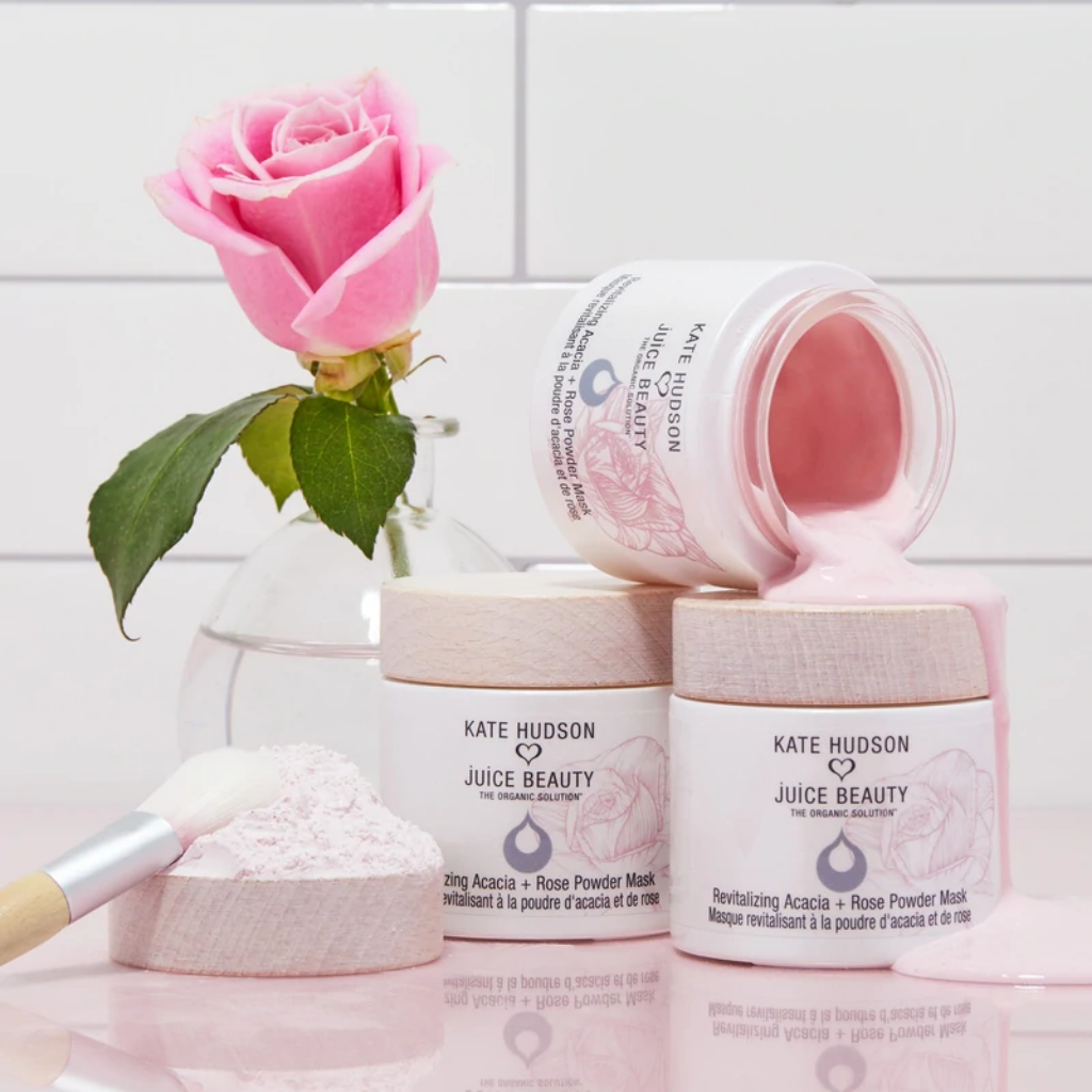 Juice Beauty x Kate Hudson | Revitalizing Acacia & Rose Powder Mask - Naturelle.fi