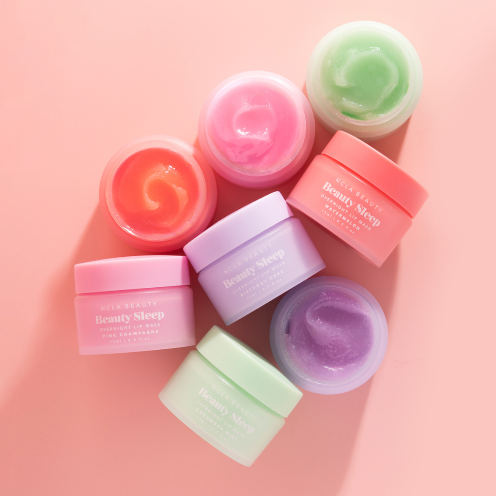 NCLA Beauty | Beauty Sleep Lip Mask Cucumber Mint - Naturelle.fi