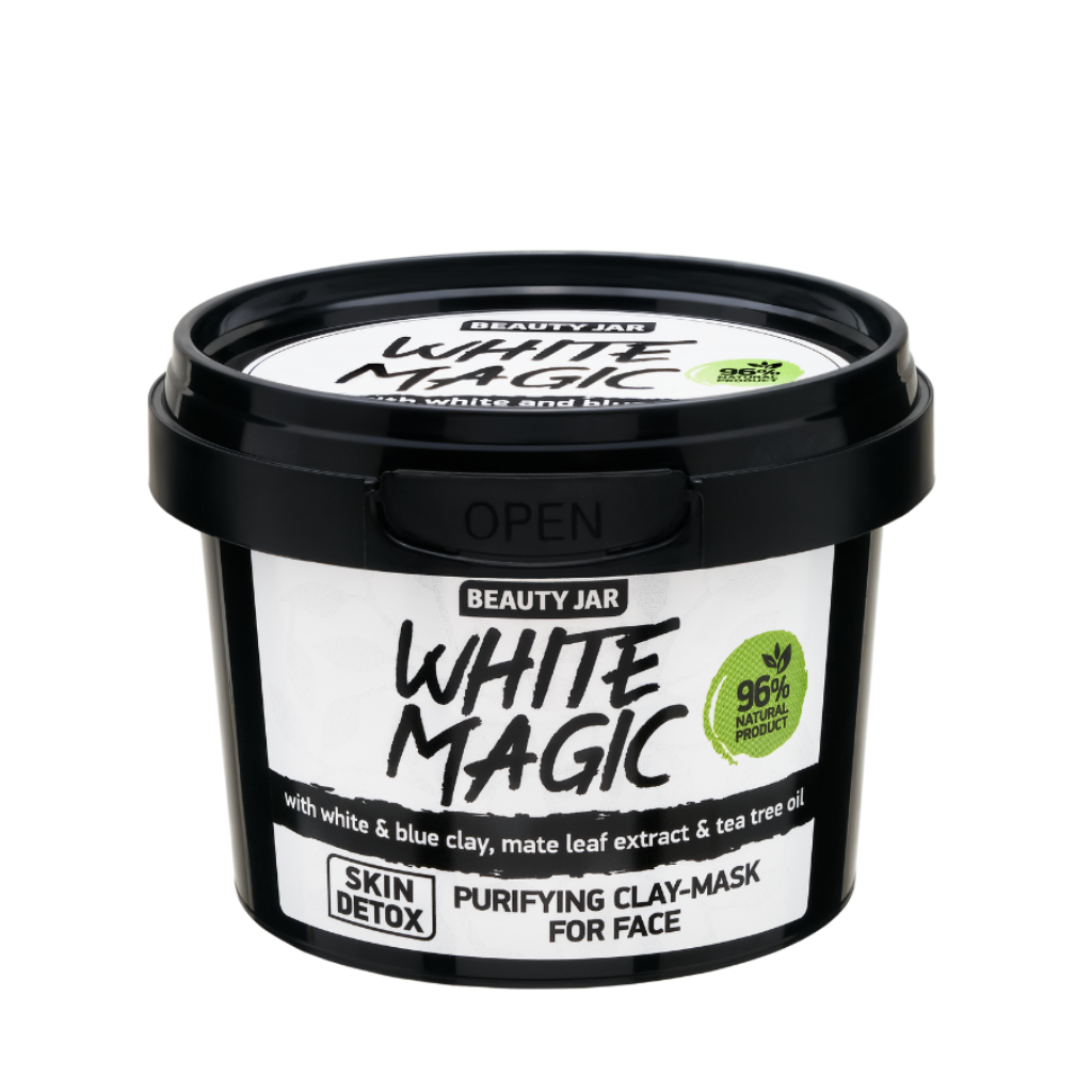 Beauty Jar | White Magic Purifying Clay Face Mask - Naturelle.fi