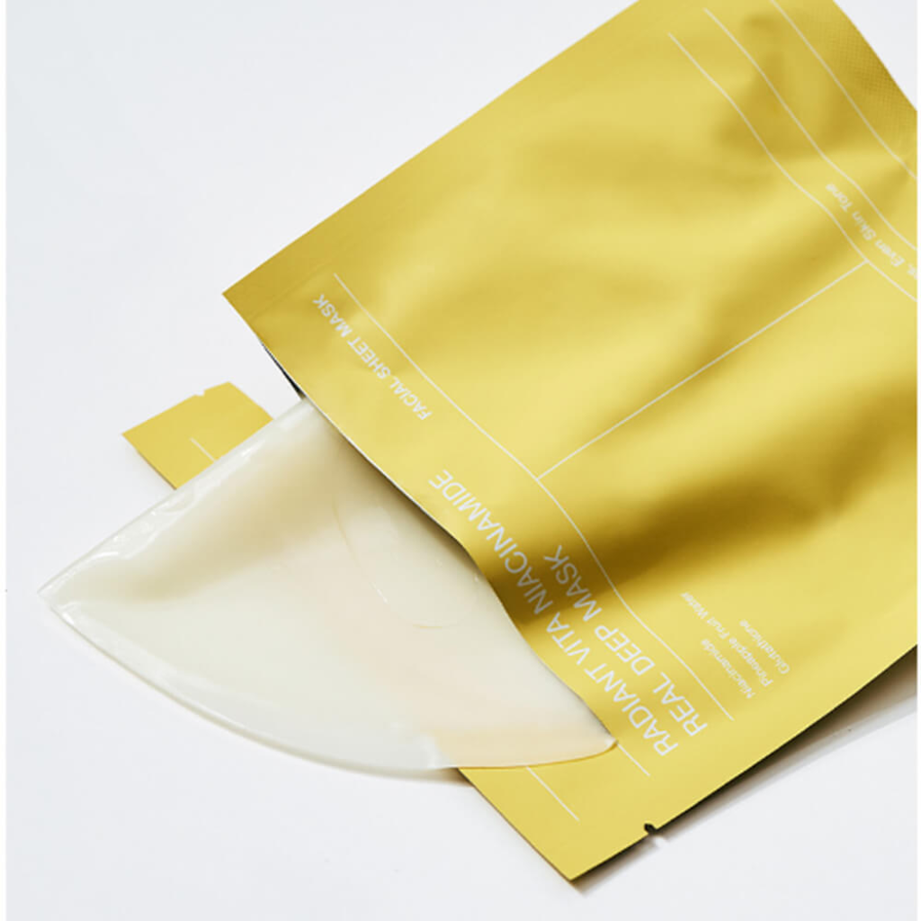 Radiant Vita Niacinamide Real Deep Mask – pigmenttiläiskien hoito ja kirkastus