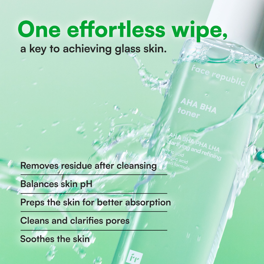 Face Republic | Clarifying AHA/BHA Toner - Naturelle