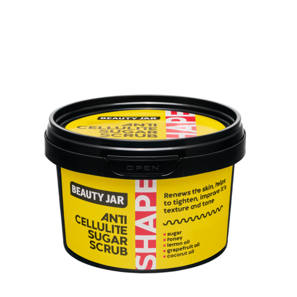 Beauty Jar | Anti-Cellulite Sugar Scrub - Naturelle.fi