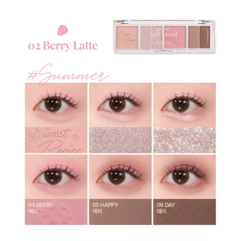 Forencos | Soft Mood Eyeshadow Palette - Naturelle