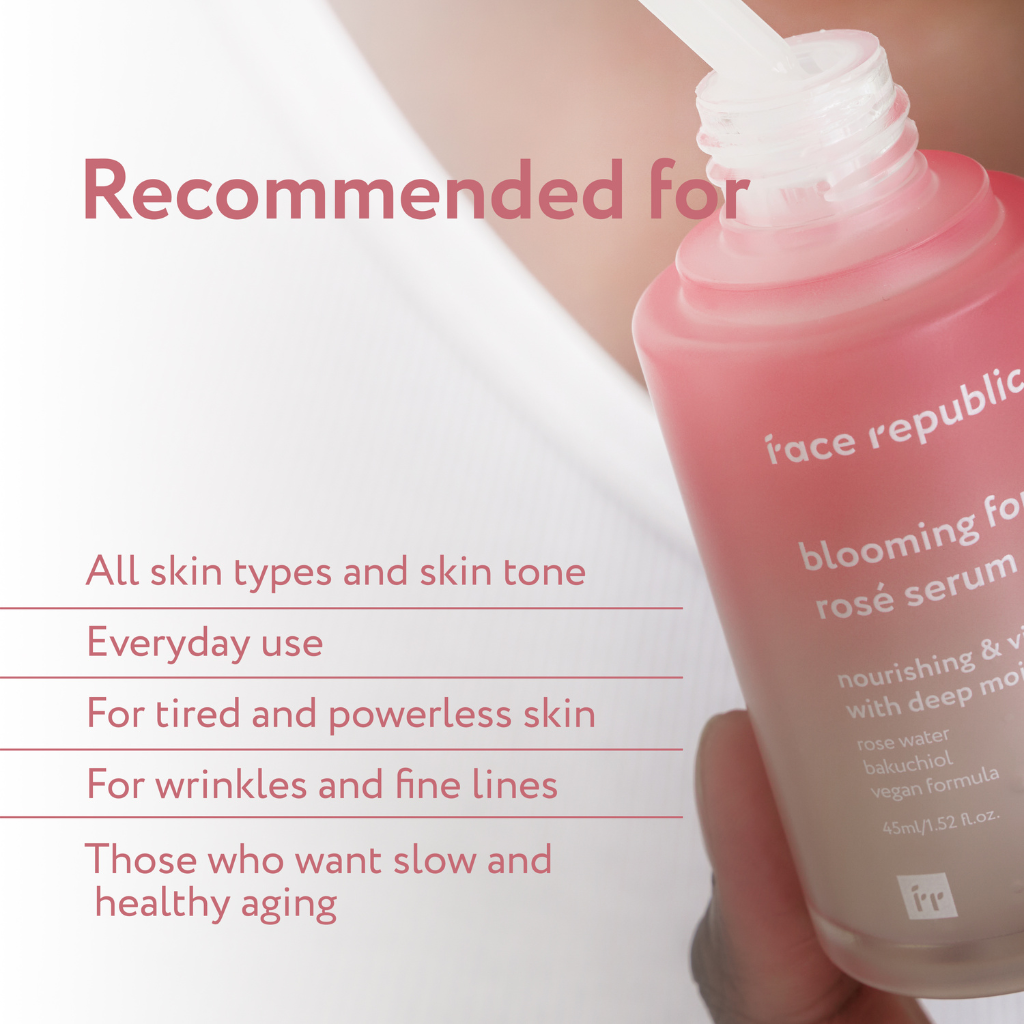 Face Republic | Blooming Forever Rose Serum - Naturelle