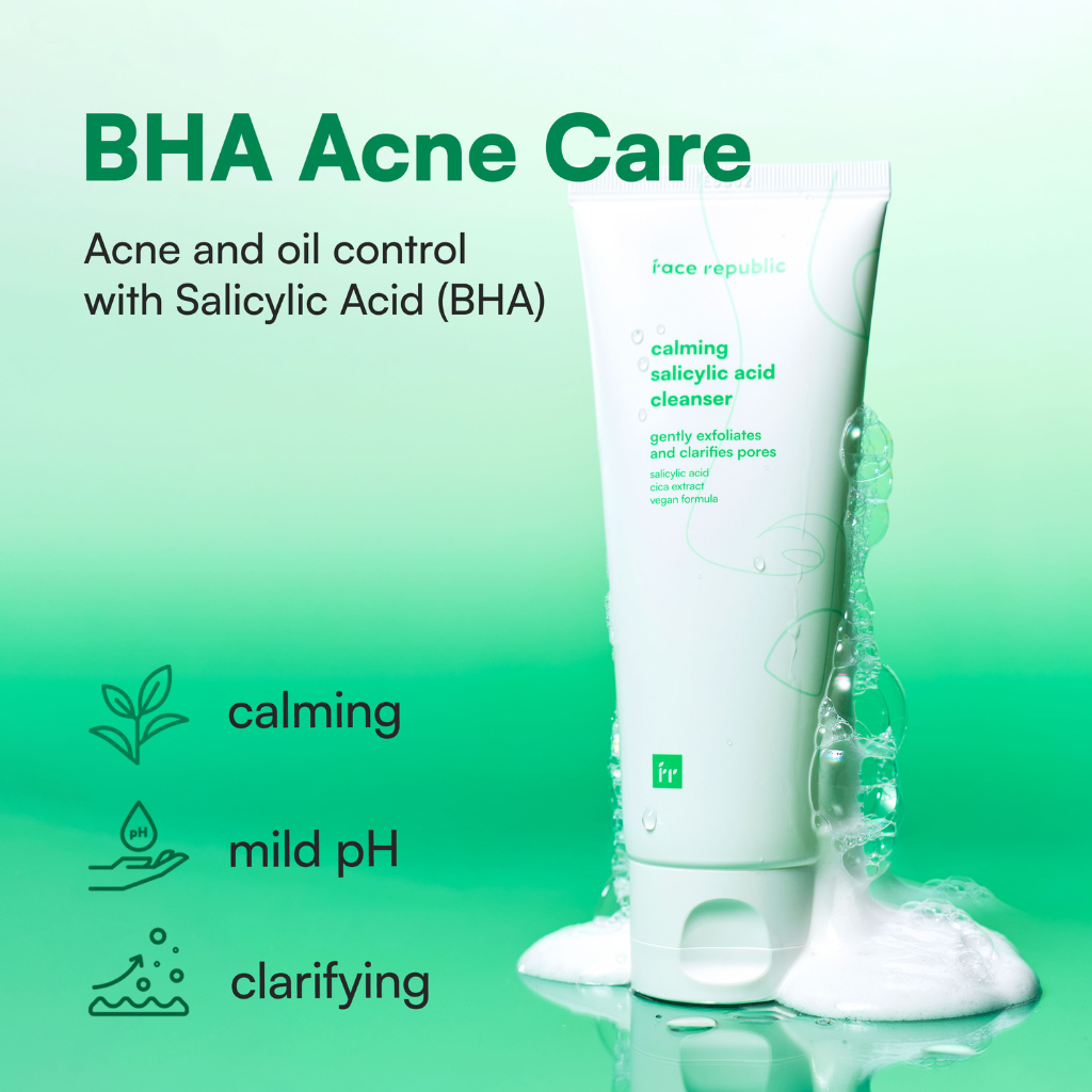 Face Republic | Calming Salicylic Acid Cleanser - Naturelle