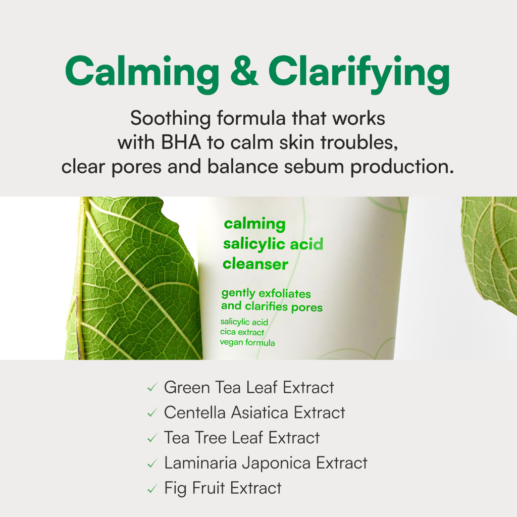 Face Republic | Calming Salicylic Acid Cleanser - Naturelle