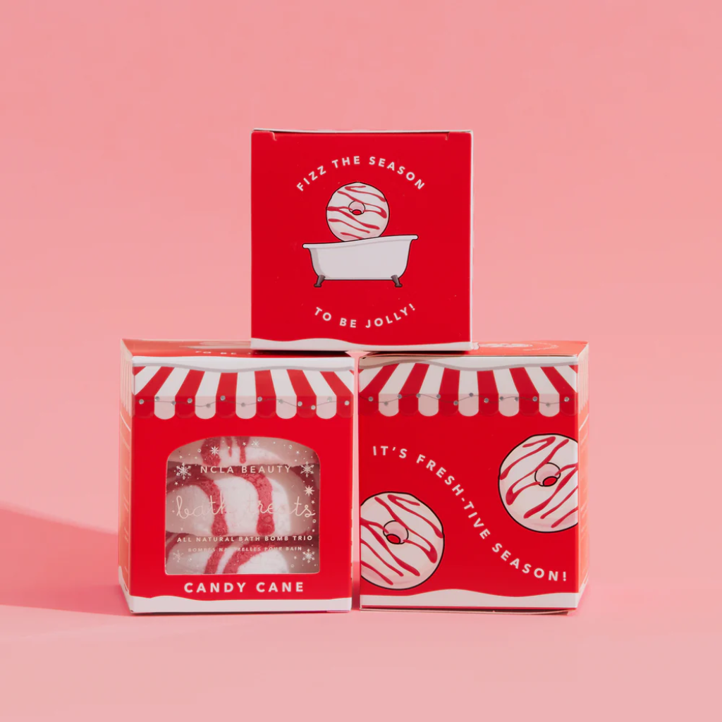 NCLA Beauty | Candy Cane Bath Treats - Naturelle.fi