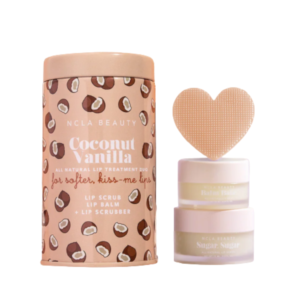 NCLA Beauty | Coconut Vanilla Lip Care Value Set - Naturelle.fi