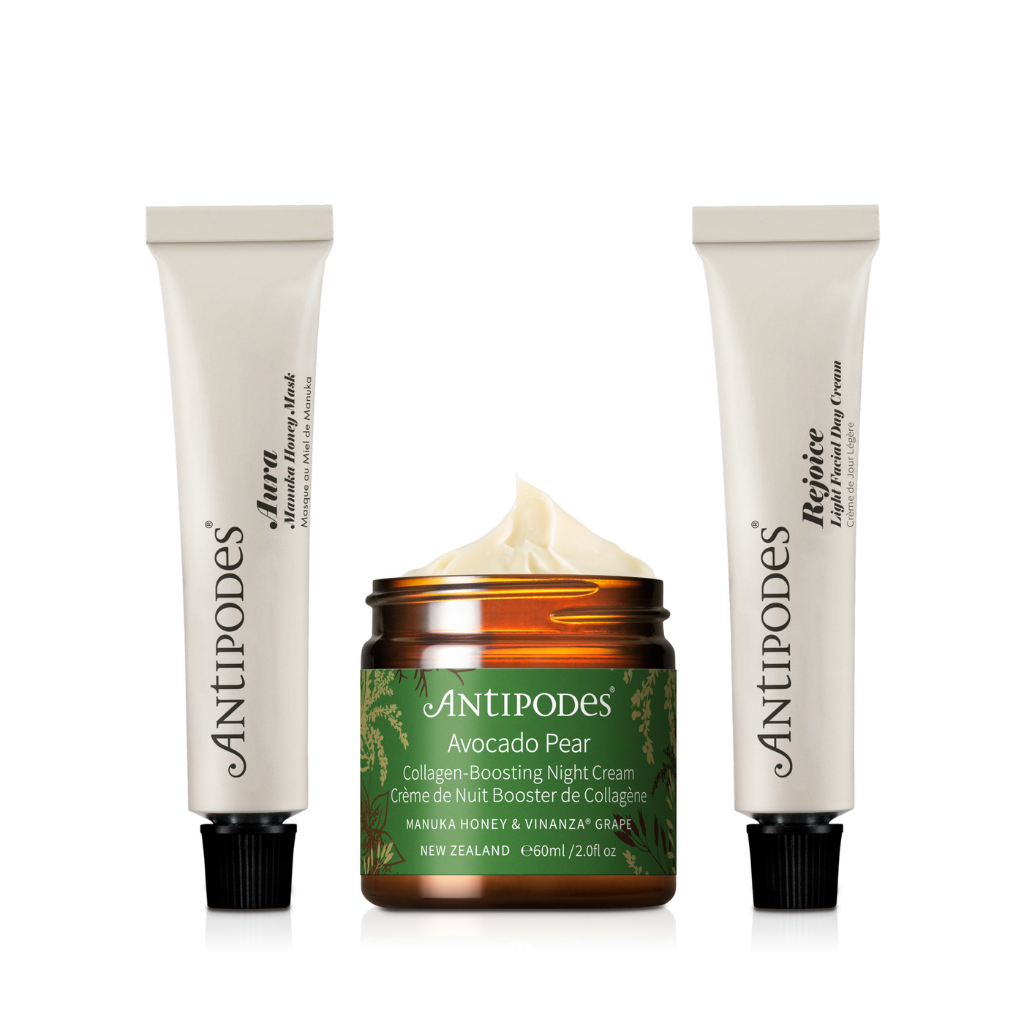 Antipodes | Collagen Boost Skincare Set - Naturelle.fi