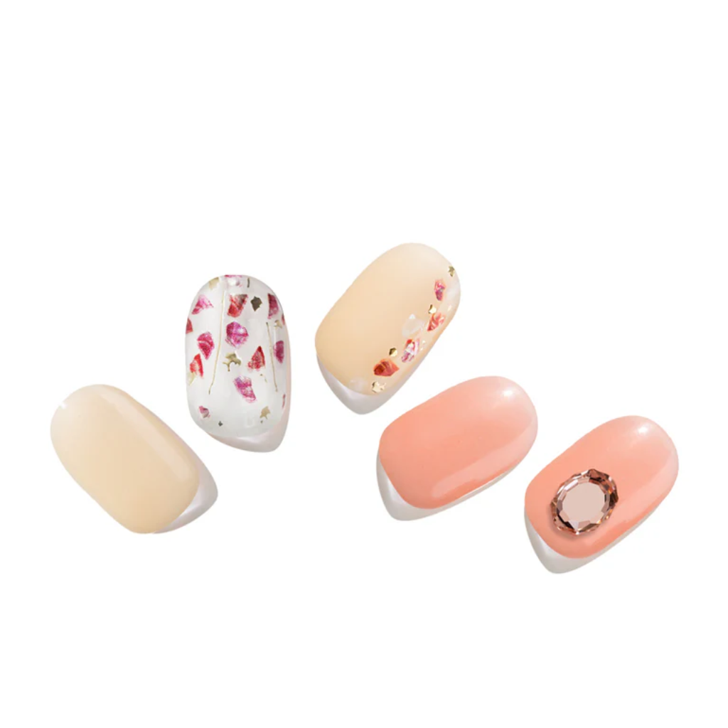 ÉDGEU | Gel Nail Sticker Coral Stone Blusher - Naturelle.fi