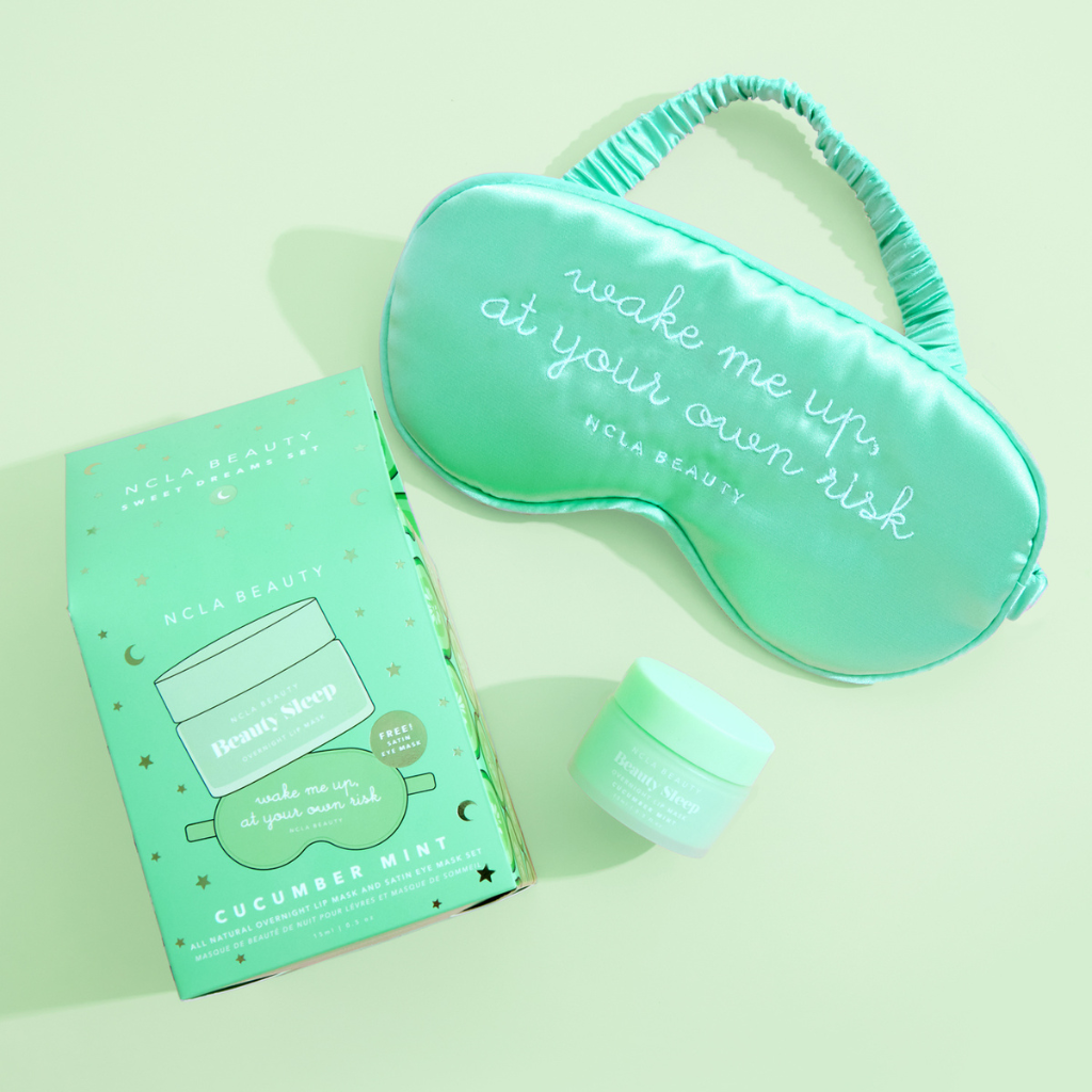 NCLA Beauty | Cucumber Mint Lip Mask Gift Set - Naturelle.fi