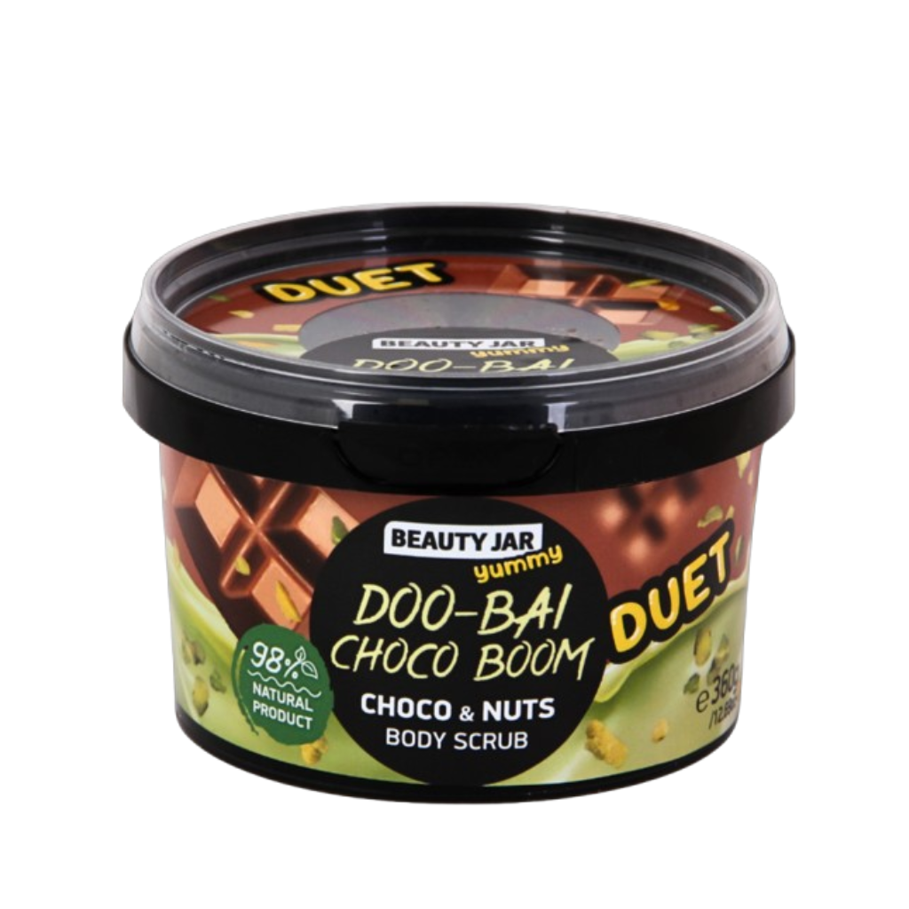 Beauty Jar Yummy! | Doo-Bai Choco Boom Nourishing Body Scrub - Naturelle