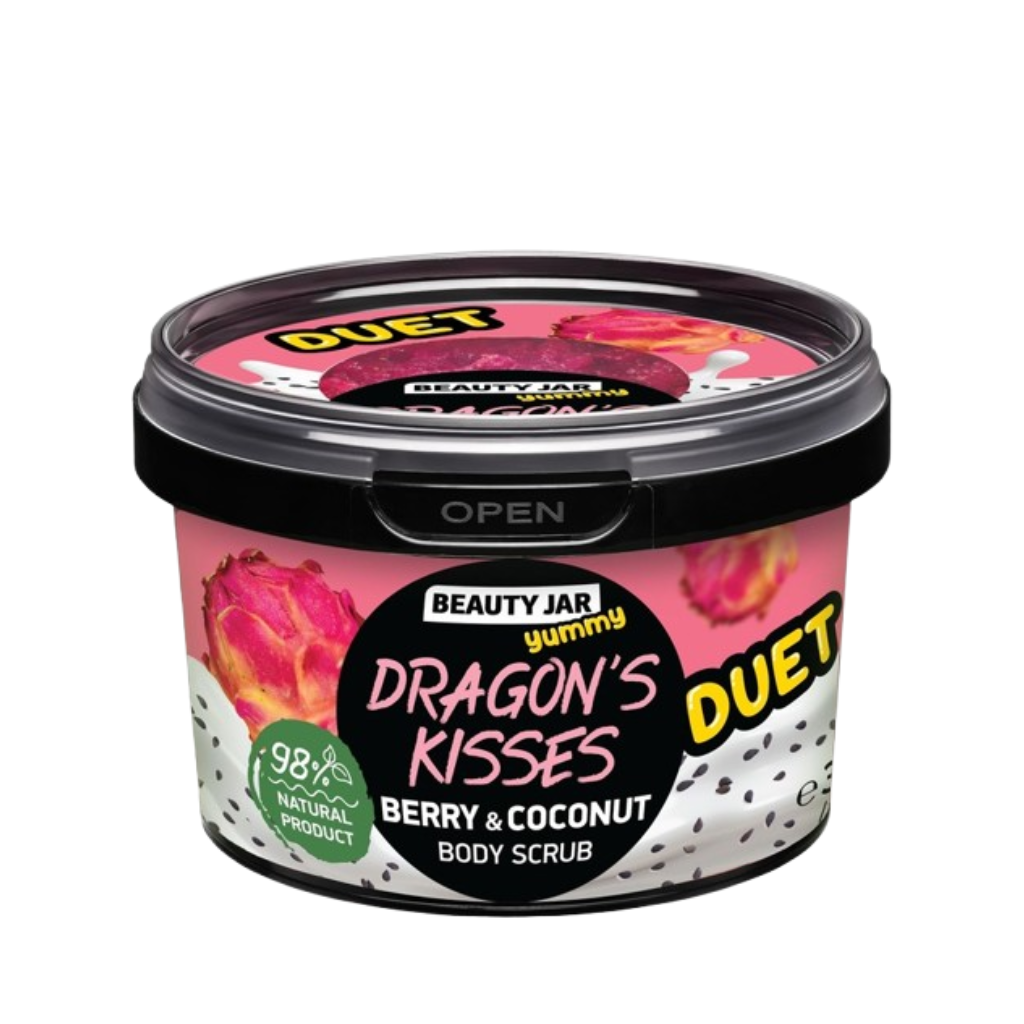 Beauty Jar Yummy! | Dragon's Kisses Refreshing Body Scrub - Naturelle