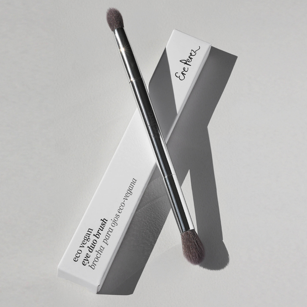 Ere Perez | Eco Vegan Eye Duo Brush - Naturelle