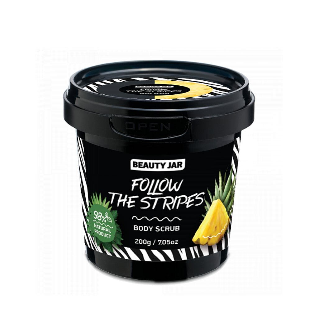 Beauty Jar | Follow The Stripes Body Scrub - Naturelle.fi