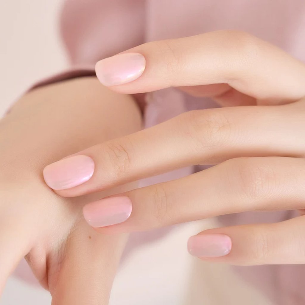 Edgeu | Gel Nail Sticker Kynsitarrat - Mirror Milk Pink - Naturelle