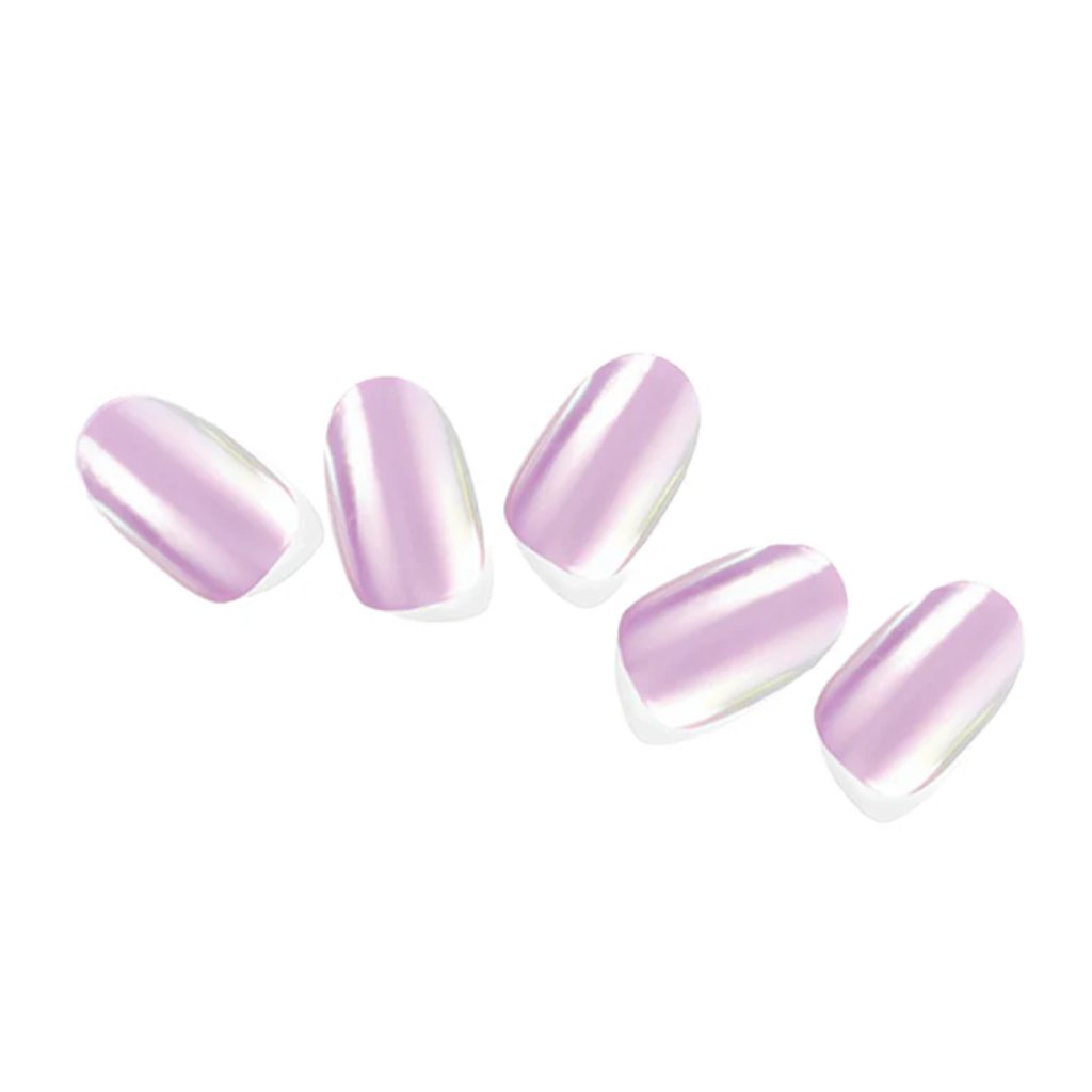 Edgeu | Gel Nail Sticker Kynsitarrat - Mirror Violet - Naturelle
