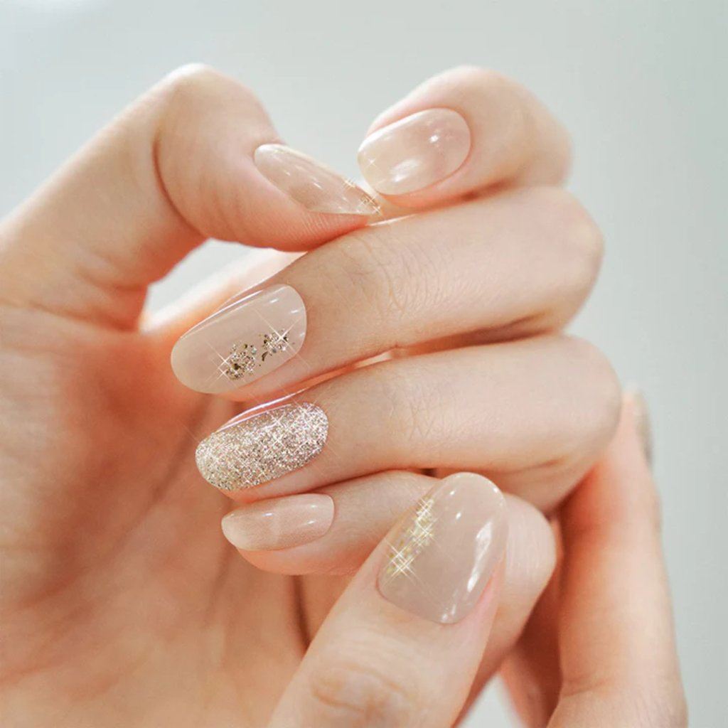 Edgeu | Gel Nail Sticker Kynsitarrat - Sand Wave - Naturelle