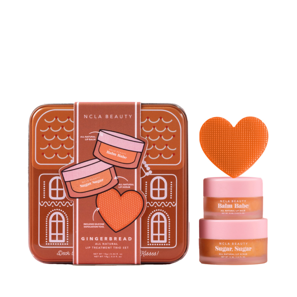 NCLA Beauty | Gingerbread Lip Trio Gift Set - Naturelle.fi