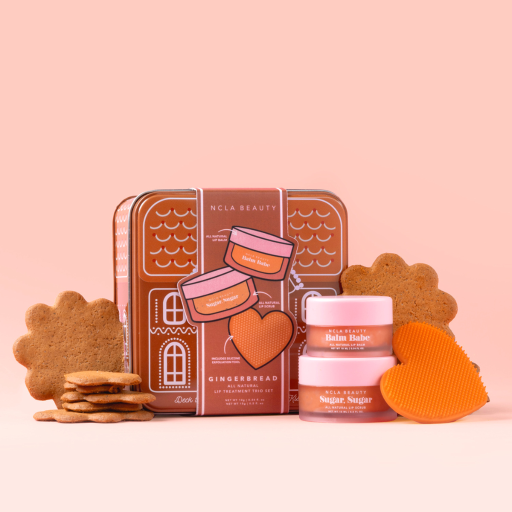 NCLA Beauty | Gingerbread Lip Trio Gift Set - Naturelle.fi