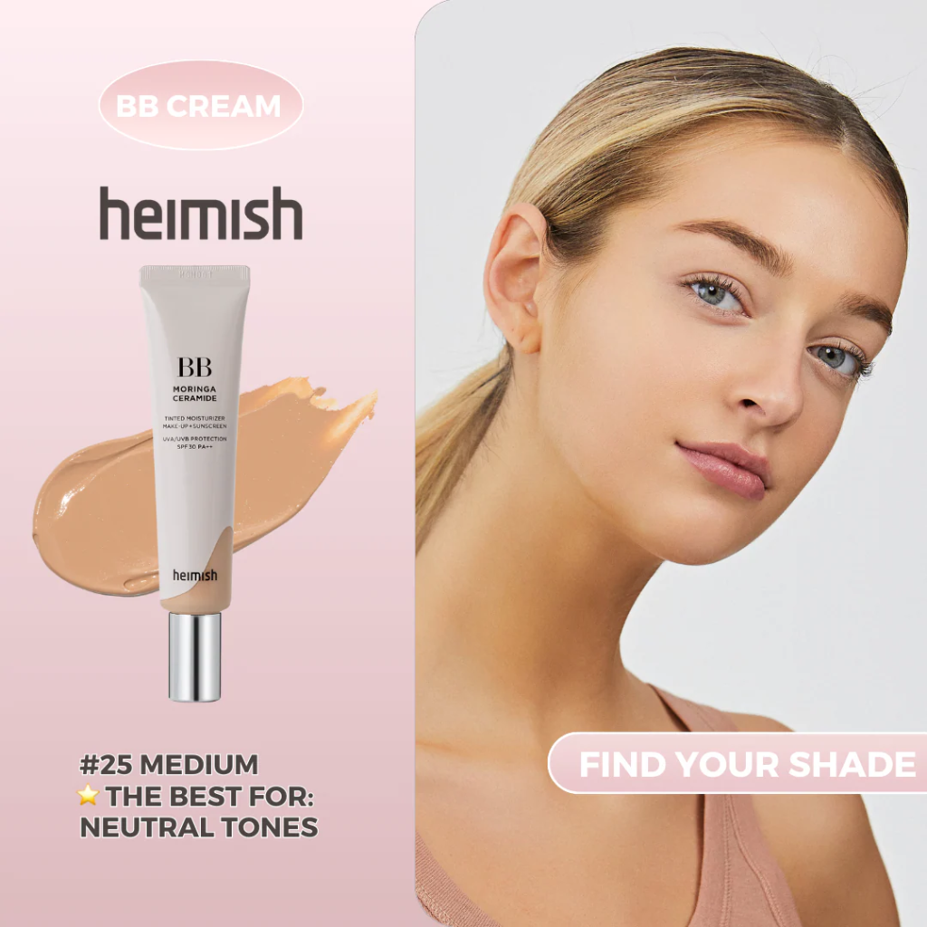 Heimish | Moringa Ceramide SPF30 BB Cream - Naturelle 