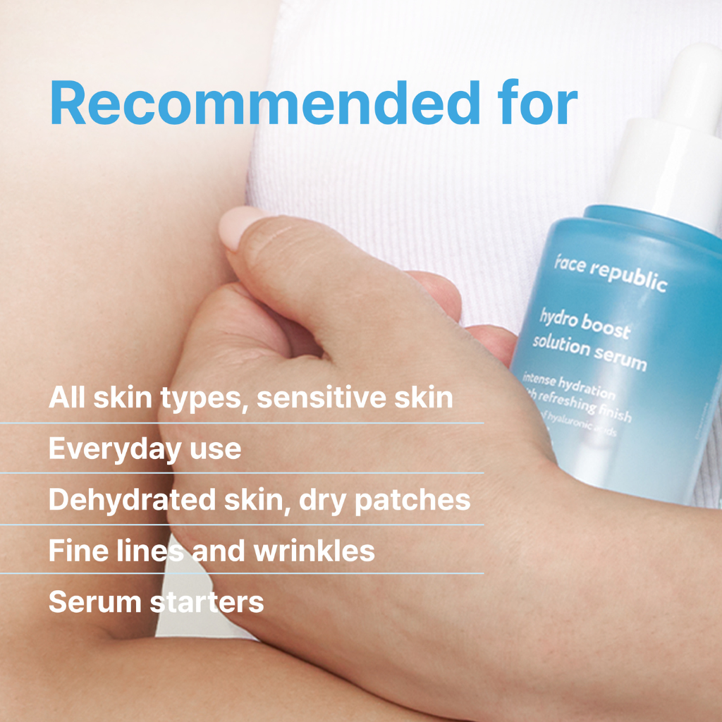 Face Republic | Hydro Boost Solution Serum - Naturelle