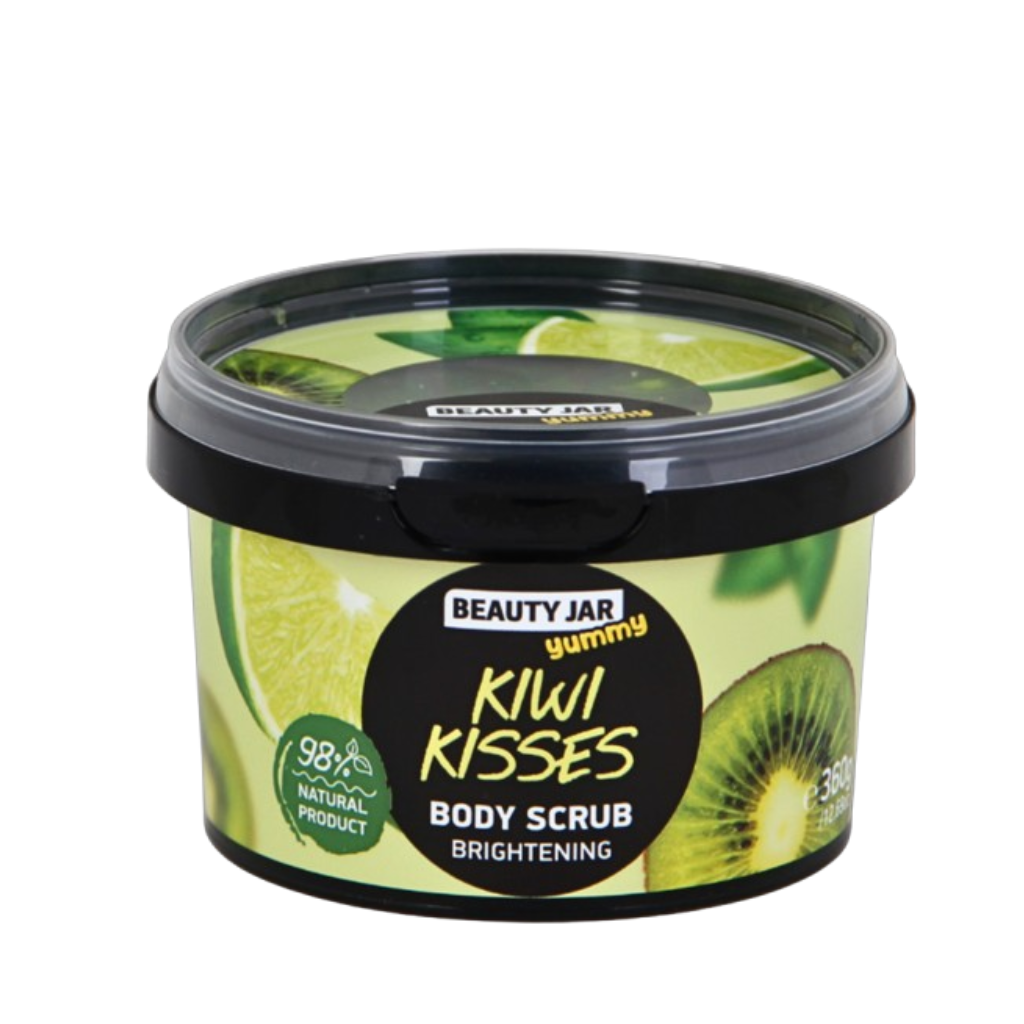 Beauty Jar Yummy! | Kiwi Kisses Brightening  Body Scrub - Naturelle