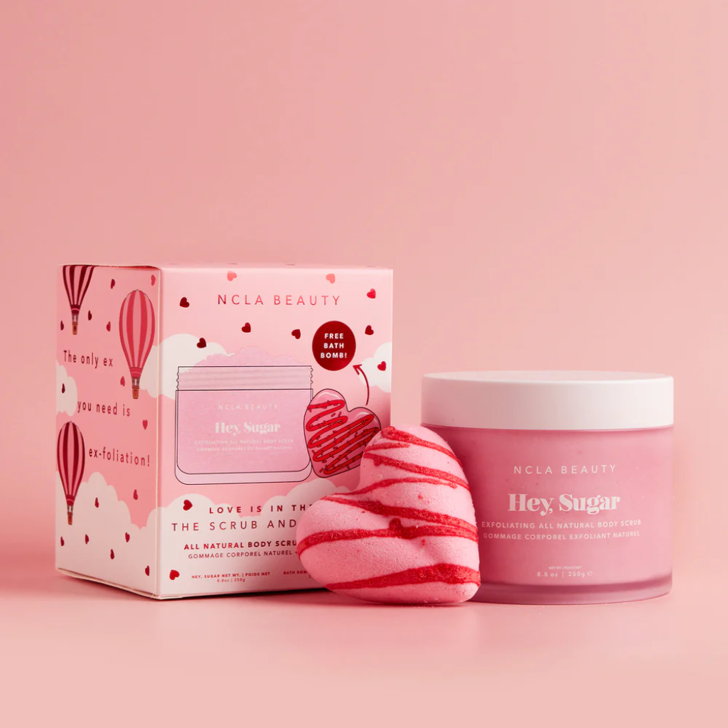 NCLA Beauty | Love Is In The Air Scrub & Soak Set - Naturelle.fi 