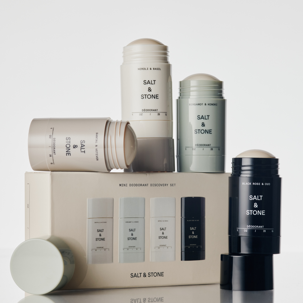 Salt & Stone | Mini Deodorant Discovery Set - Naturelle