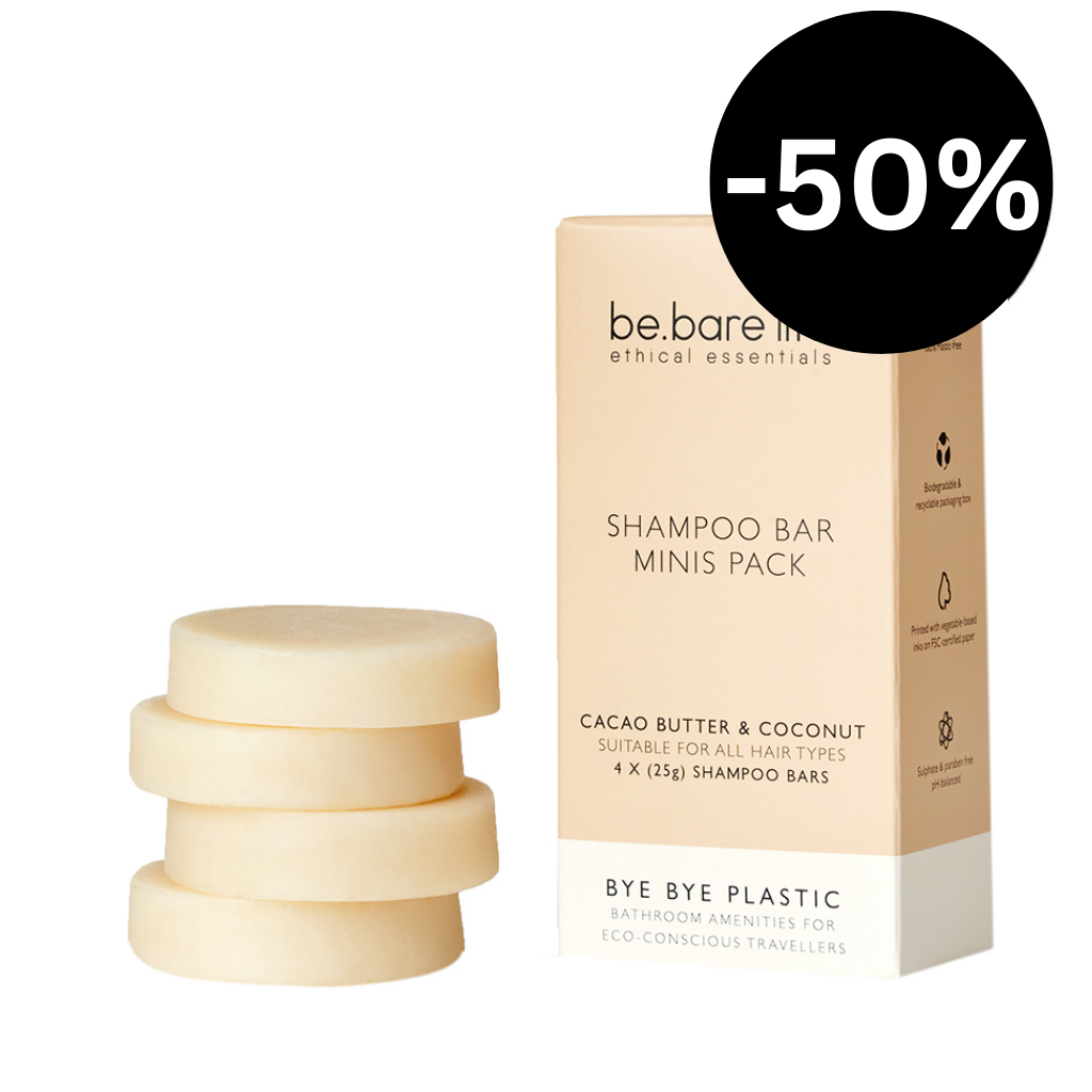 Be.bare life | Mini Shampoo Bar Set 4-pack - Naturelle.fi