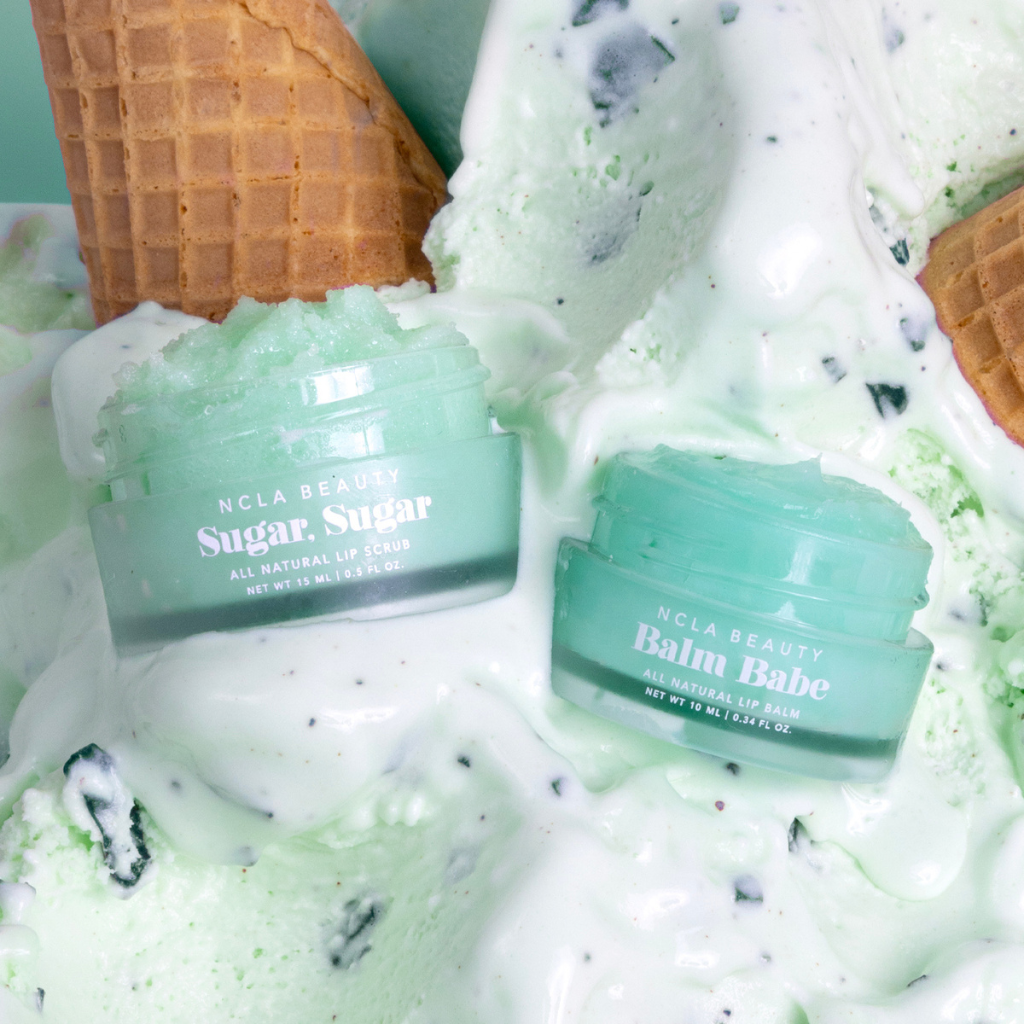 NCLA Beauty | Sugar Sugar Mint Gelato Lip Scrub - Naturelle.fi