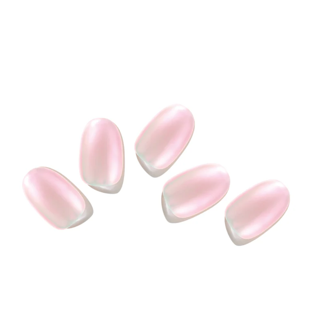 ÉDGEU | Gel Nail Sticker Mirror Milk Pink - Naturelle.fi