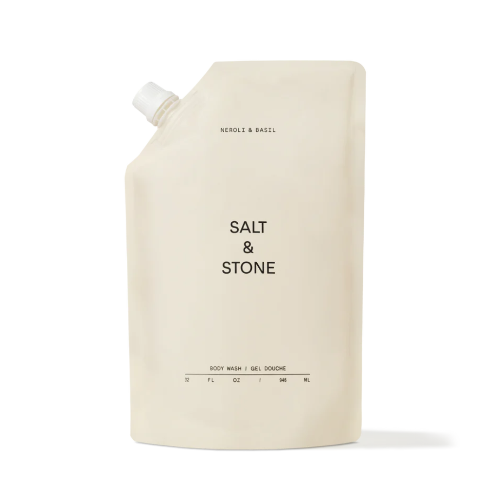 Salt & Stone | Body Wash Neroli & Basil REFILL - Naturelle