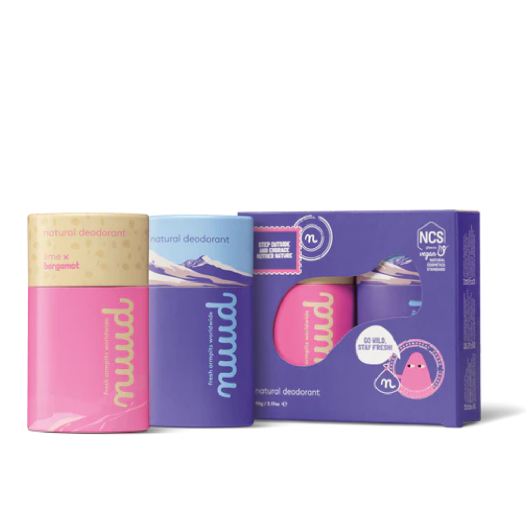 Nuud | The Stick All Natural Deodorant Adventure Sticks - Naturelle