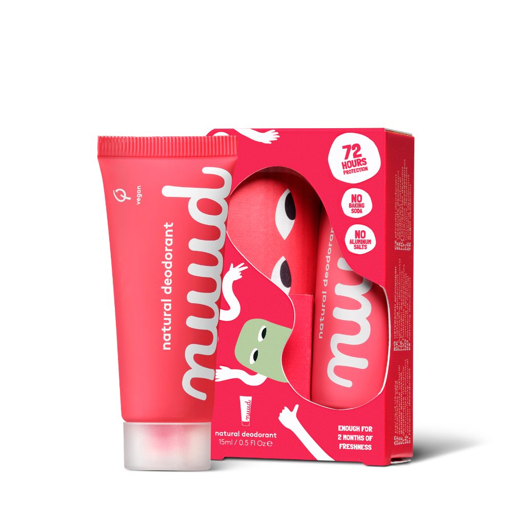 Nuud | All Natural Deodorant Starter Pack - Naturelle